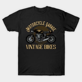 Motorcycle Garage vintage Bikes T-Shirt